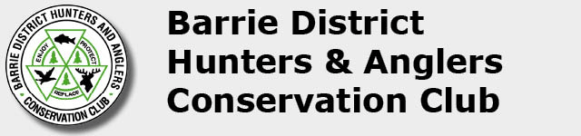 Barrie District Hunters and Anglers Conservation Club